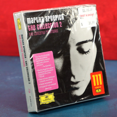 Martha Argerich Collection 2 The Concerto Recordings 7-CD Box Set 2009 Sealed