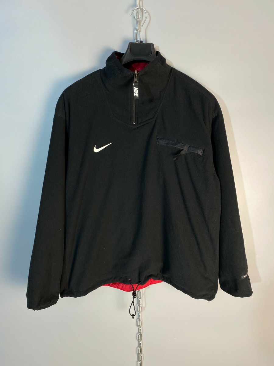 ウェア Vintage Nike Big Logo Reversible Jacket Vintage Nike Big Swoosh Logo Reversible Windbreaker Jacket