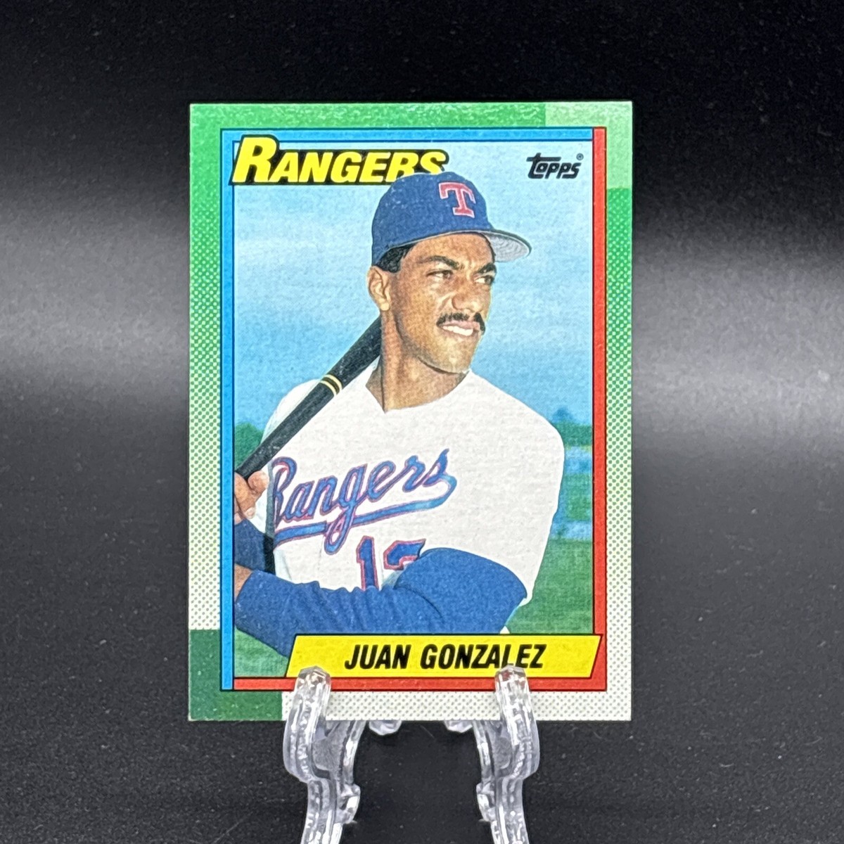 1990 Topps Juan Gonzalez Rookie Card R22004 | eBay