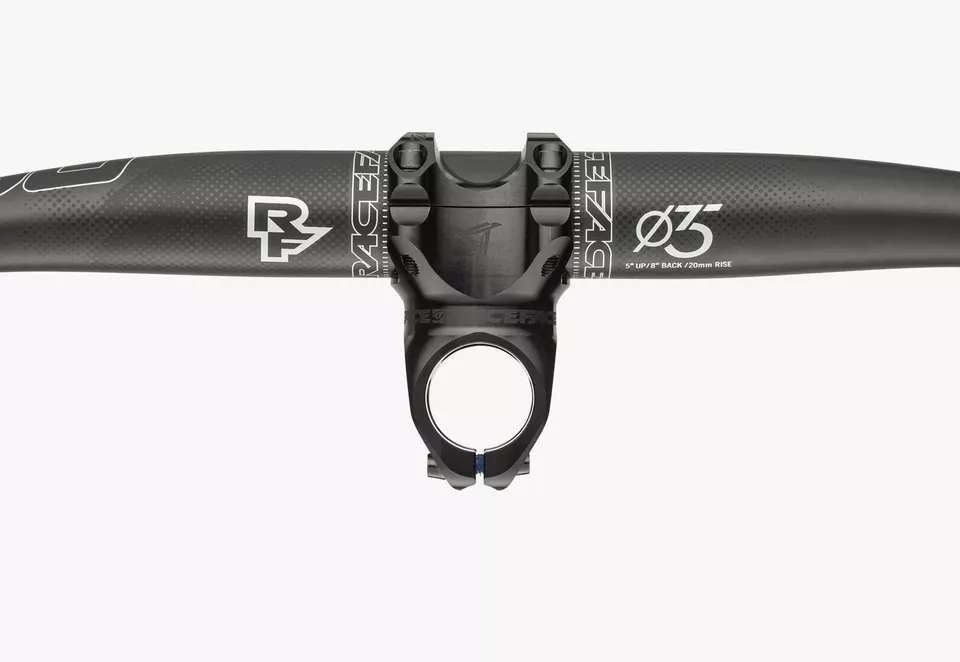 New Race Face Turbine R 35 Stem Black 50mm 35mm Clamp 0° Rise 7075 Aluminum - Image 3 of 3