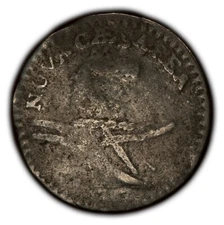1787 Nova Caesarea New Jersey Colonial Copper -Rare- Breen 936 Maris 6-C - B2317