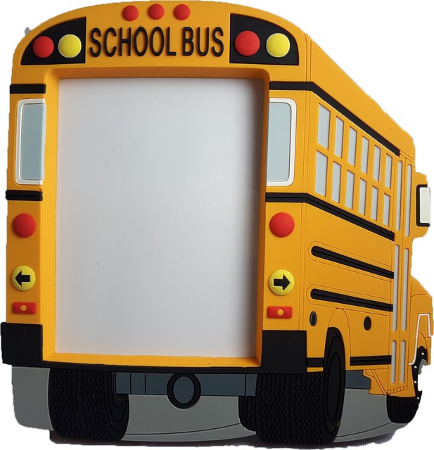 School Bus Vinyl photo frame eBay