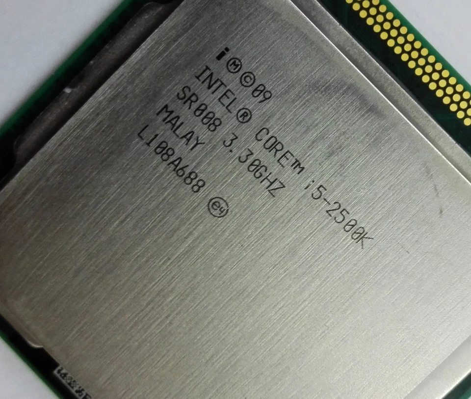 Intel Core i5-2500K Desktop Processor CM8062300833803 LGA1155 Unlocked Good Work - Image 2 of 4