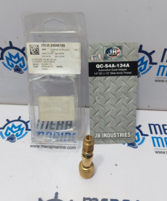 JB Industries QC-S4A-134A von Kfz Schnell Adapter 0.6cm QC X 1.3cm Stecker Acme