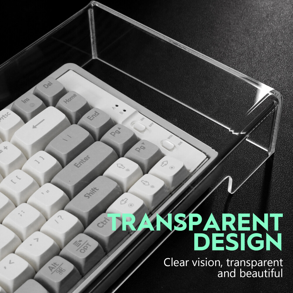 Clear Mechanical Keyboard Dust Cover Guards Against Contaminants Effectively Clear Mechanical Keyboard Dust Cover Guards Against Contaminants Effectively