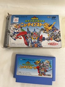 [g64] SD GUNDAM GACHAPON SENSHI 4 New Type Story Famicom Nintendo