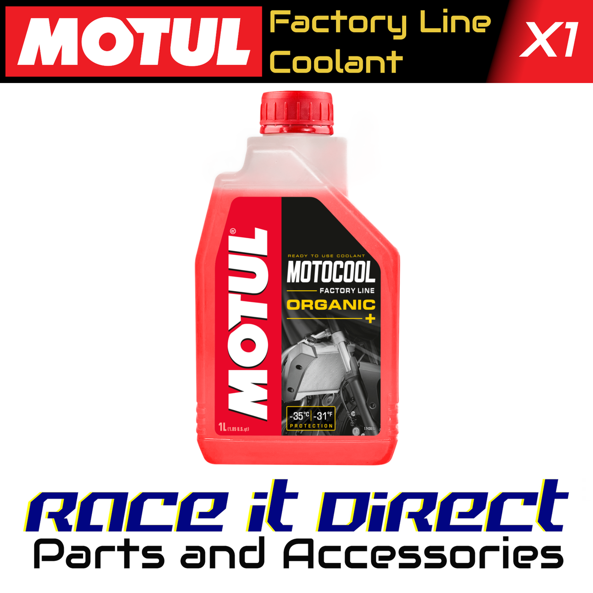 Motul Factory Line Coolant for Honda NX 250 1988-1993 1 Litre | eBay