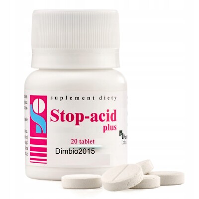 STOP ACID Plus zur Linderung von Reflux und Gastritis mg + ca 20 Tabletten