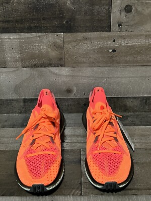 Adidas 4D Fusio Screaming Orange Sz 9 Primeknit 3D Printed AJ YZY Futuristic adidas 4D Fusio Screaming Orange for Sale | Authenticity  main image 2