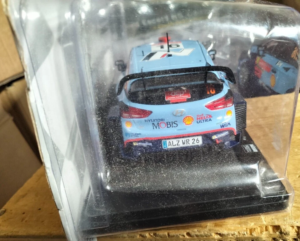 AUTOMODELLO 1 / 24-HYUNDAY I20 WRC-SOPRDO DEL BARRIO-PORTUGAL 2018-IN BOX- MA6 - Immagine 3 di 4
