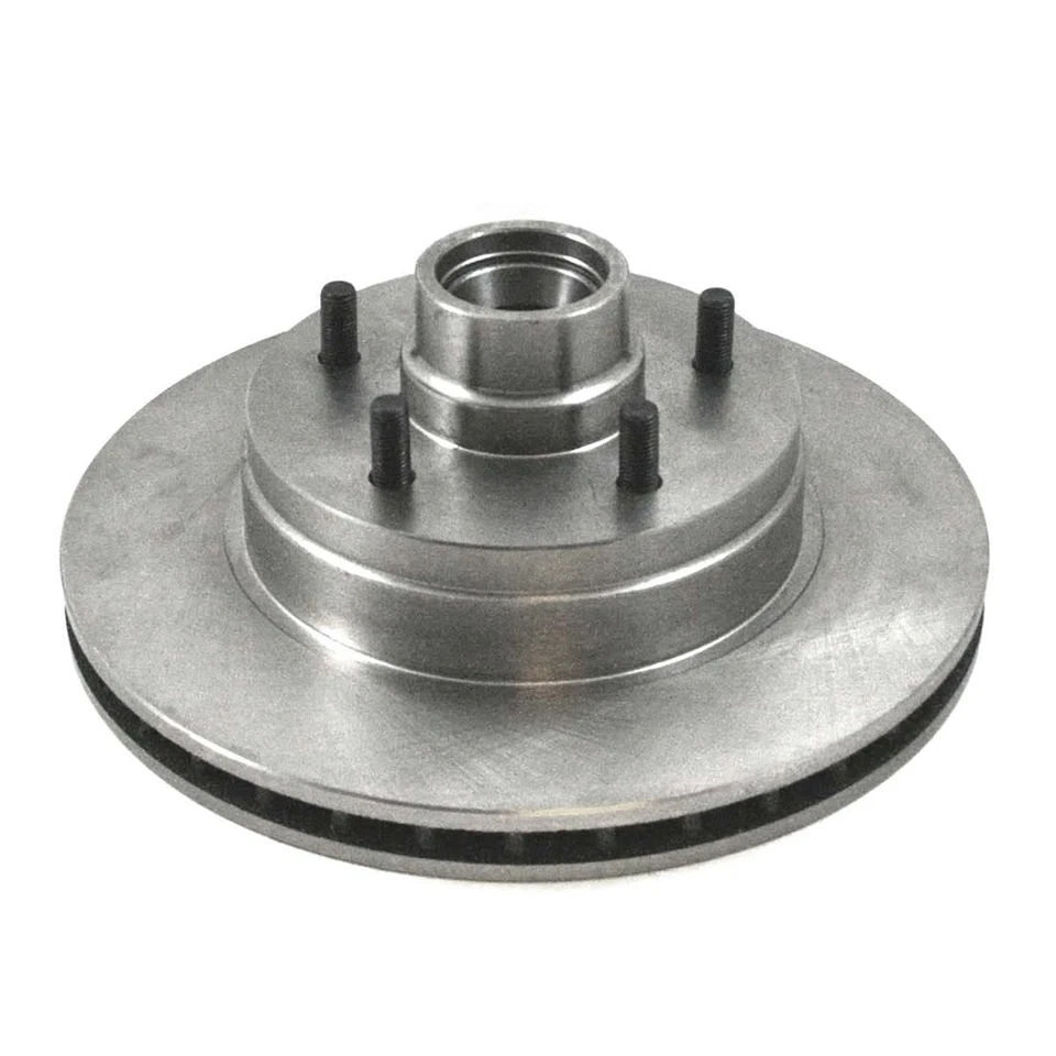 Conjunto de rotores de freno de disco delanteros y buje 2 piezas para Cadillac Brougham 1991 1992 Foto 3 de 3