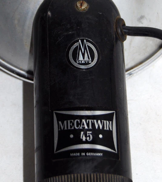 Rare Vintage Metz Mecatwin Meca Blitz 45 with Battery Pack - Image 3 of 4