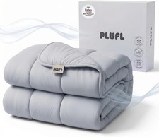 Breeze Blanket Cooling Comforter, Queen, Lightweight and Breathable Blanket for