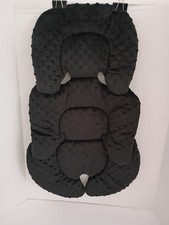 Newborn Baby Infant Car Seat Cushion Insert Soft Body Head Support Cushion Black