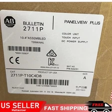 Allen-Bradley 2711P-T10C4D8 Panelview Pl Assembeled Terminal US Free Tax