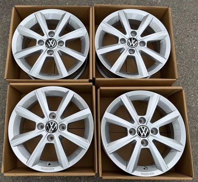 4 ORIGINAL 14'' ALUFELGEN VW UP UP! 5x14 ET35 1S0071494C MERANO NEU