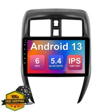 10.1" Android 13 Coche Estéreo Nissan Versa 15-19 Carplay Respaldo GPS