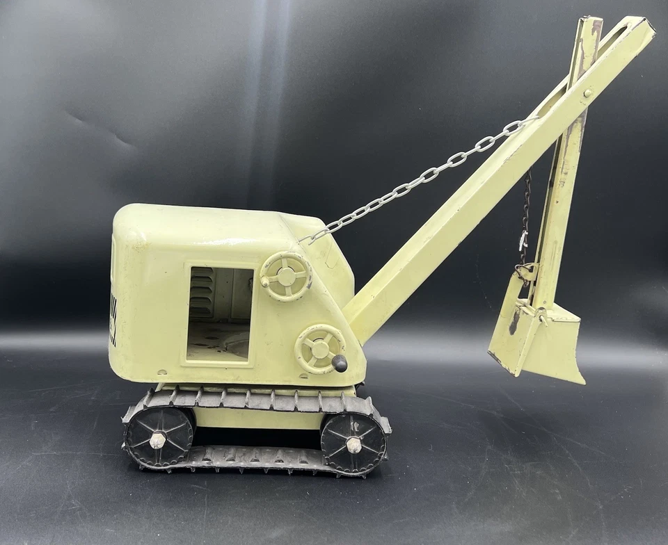 Guindaste de pá a vapor vintage Structo Construction Company - Imagem 2 de 4