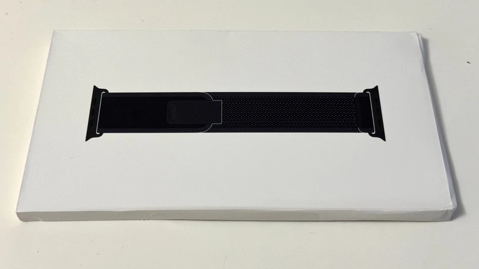 Auténtico Trail Loop Negro Marca Apple Original Se Adapta a: 44 45 46 49 mm S/M Foto 3 de 4