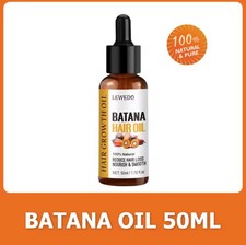 Lewedo Naturals Batana Oil Fast Hair Growth for Men Women Pure Batana Oil Nouris