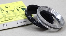 21.5mm Lens Thread to Series V 5 EDNALITE 515 Filter Adapter/Holder W/Ring NOS