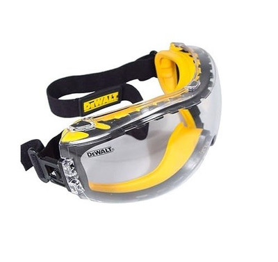 Dewalt DPG82 Concealer Anti-Fog Dual Mold Safety Goggle - 1 Pair