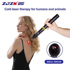 500mW 808nm Infrared Laser Therapy Device Pain Relief Knee Neck Portable
