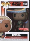 DR Funko Pop! Star Wars OMEGA #448 Target Exclusive + Soft Protector