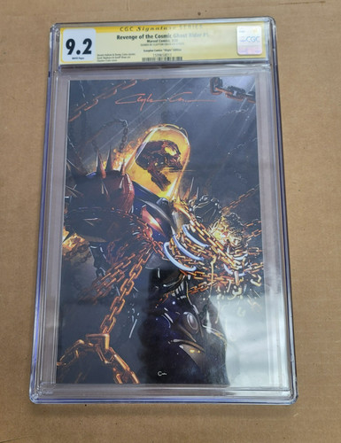 Revenge of the Cosmic Ghost Rider Clayton Crain Issue #1 Signed CGC 9.2 Virgin