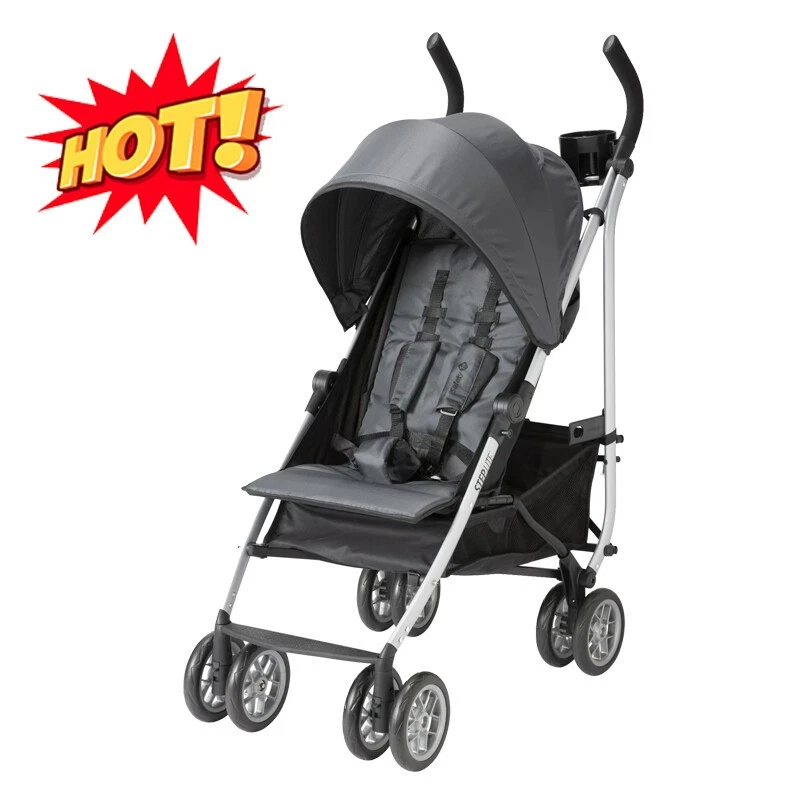 Step Lite Compact Stroller Baby Strollers Canopy Cup Holder Portable Lightweight