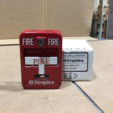 Simplex 2099-9784 Red Fire Alarm Pull Station 630-665