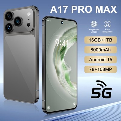 Unlocked i17ProMax 5G Smartphone 7.3