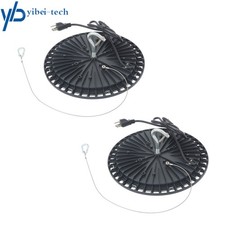 2 Pack 150W UFO LED High Bay Light Factory Warehouse Commercial Shop Lights