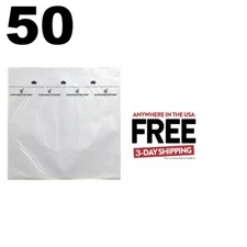 50 3-Ply Rice Paper Archival Quality Anti Static Record 12" LP Vinyl 33 1-3 DAYS