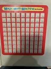 1988 Lanard Toys Magic Math Machine Multiplication Educational