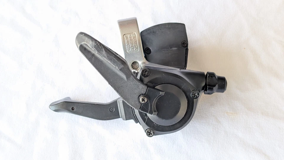 Shimano Deore SL-M570 3x9 3spd 3 Speed Mountain Bike Left Front Shifter Vintage - Image 2 of 4