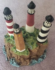 💥💥💥LIGHTHOUSE Cardinal Cheese Butter Knife Set 4 Stainless Sea Ocean 