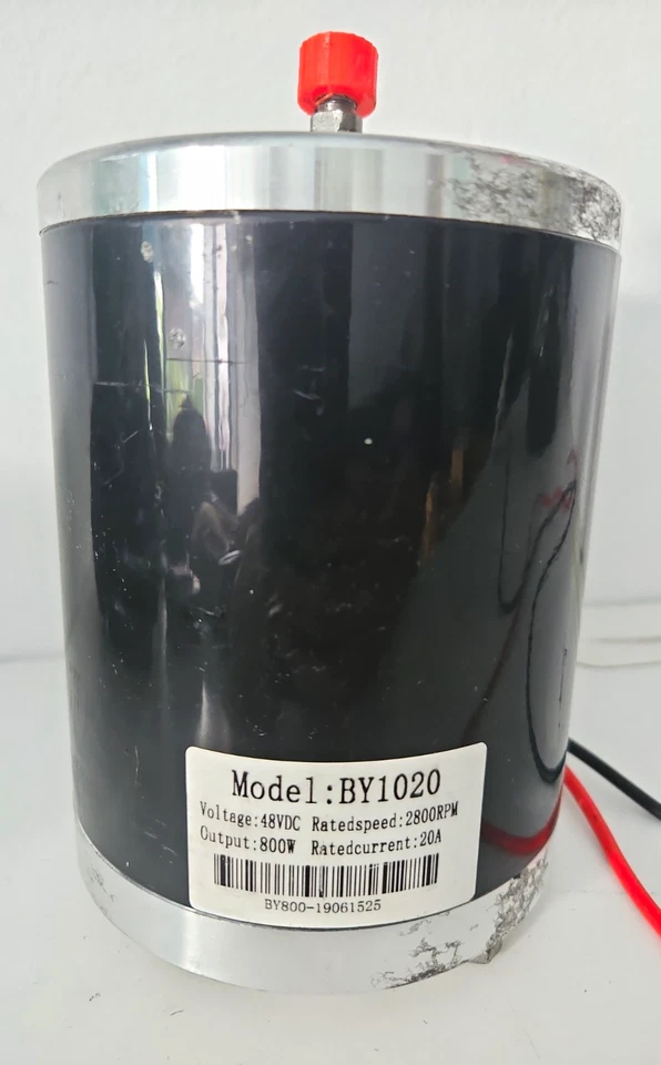 Elektromotor BY1020 48VDC / 48V 800W 2800RPM 20A 1 Einheit - Bild 1 von 2