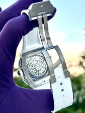 Hublot 42mm Spirit of Big Bang Titanium White Pristine Full Set 5