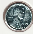 1943 WWII Lincoln Wheat Steel Penny Collectible US Collection Very Good War Coin