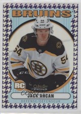 2021-22 O-Pee-Chee Platinum Retro Purple Houndstooth 3/15 Jack Ahcan #R-95 0b6z