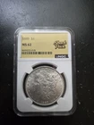 1889 Morgan Silver Dollar NGC MS62  Beautiful coin.