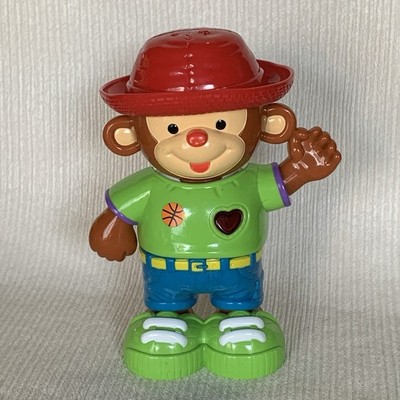 VTech Dress and Discover Friend - Interactive Monkey w/snap-on Plastic Clothing