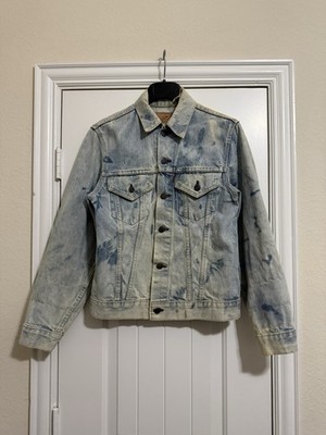 Vintage Levi s Big E Type 3 Trucker jacket 1960s 1970s Acid Wash Size M USA