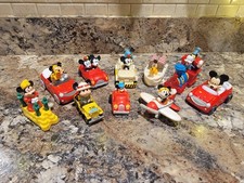 Mickey Mouse and friends wind up and Cars Boats Airplane Lot