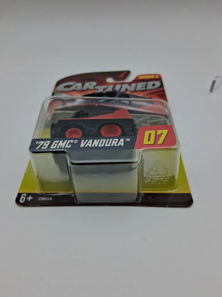 CAR TUNED '79 GMC VANDURA BLACK & RED SERIES 2 CAR #7 CUSTOMS (A-TEAM) DIECAST - Image 4 of 4