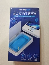 NEW Sealed PhoneSpa Phone & Accessory Sanitizer Wireless Charging Pad & Diffuser