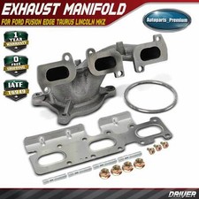 Left Exhaust Manifold with Gasket for Ford Fusion Edge Taurus Lincoln MKZ MKX