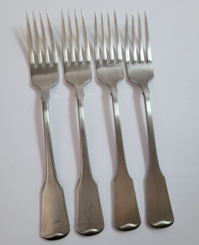 Oneida American Colonial Stainless Flatware 4 Dinner Forks B