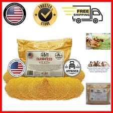 4 lbs Brewer’s Yeast for Digestive Support | Ideal for Dogs & Small Pets